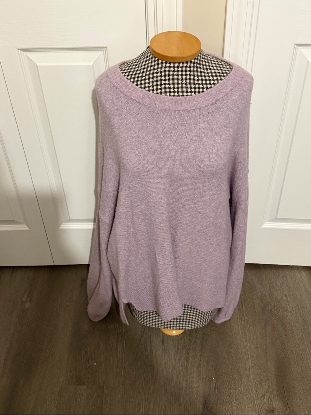 Madewell purple sweater size XL
